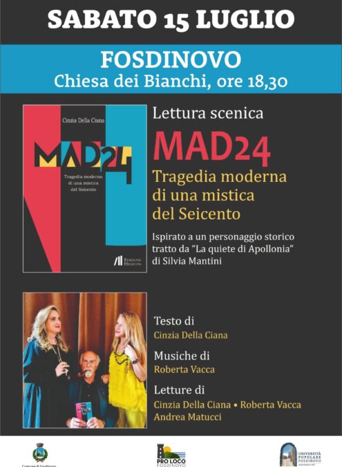 Lettura scenica MAD24 a Fosdinovo